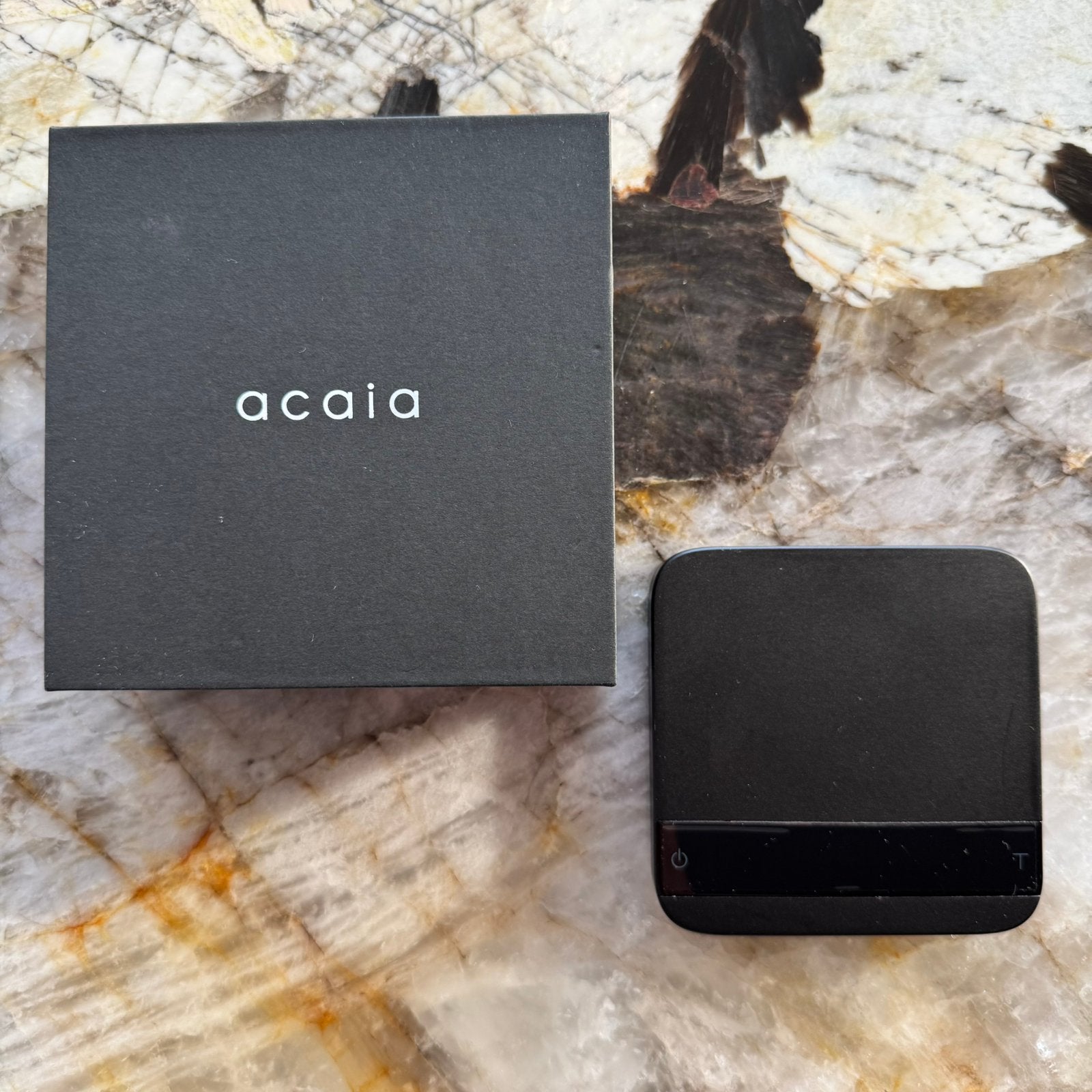 Acaia Lunar La Marzocco Edition espressoweegscha, Ophalen, Zo goed als nieuw