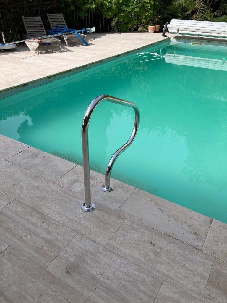 Inox leuning, Ophalen, Nieuw