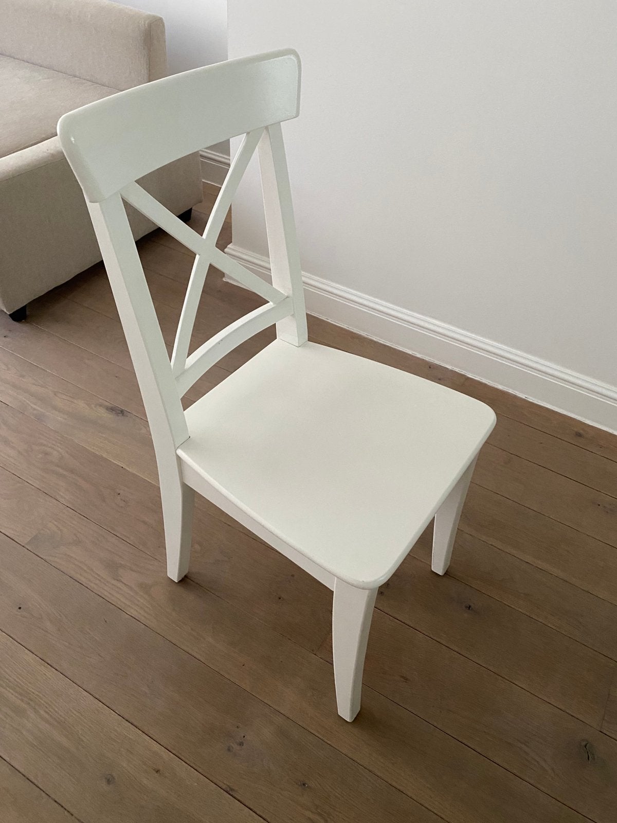 4 stoelen landelijke stijl, Huis en Inrichting, Ophalen, Zo goed als nieuw