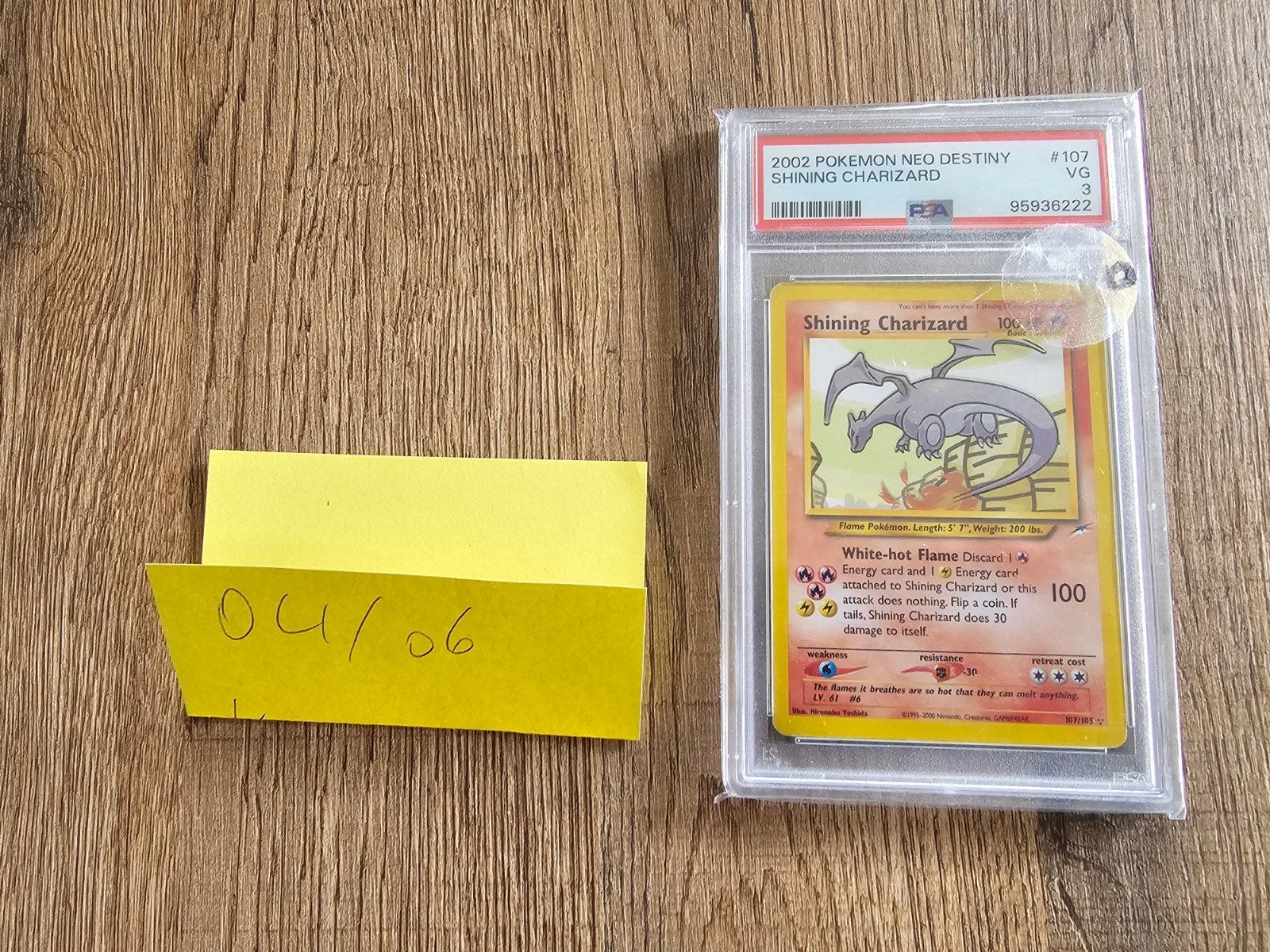 Shiny charizard graded psa, Ophalen of Verzenden