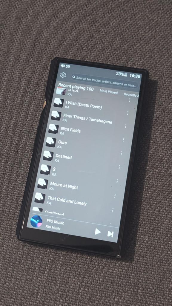 FiiO M11, Audio, Tv en Foto, Mp3-spelers | Overige merken, Ophalen of Verzenden, Gebruikt, Overige merken, 40 GB en meer