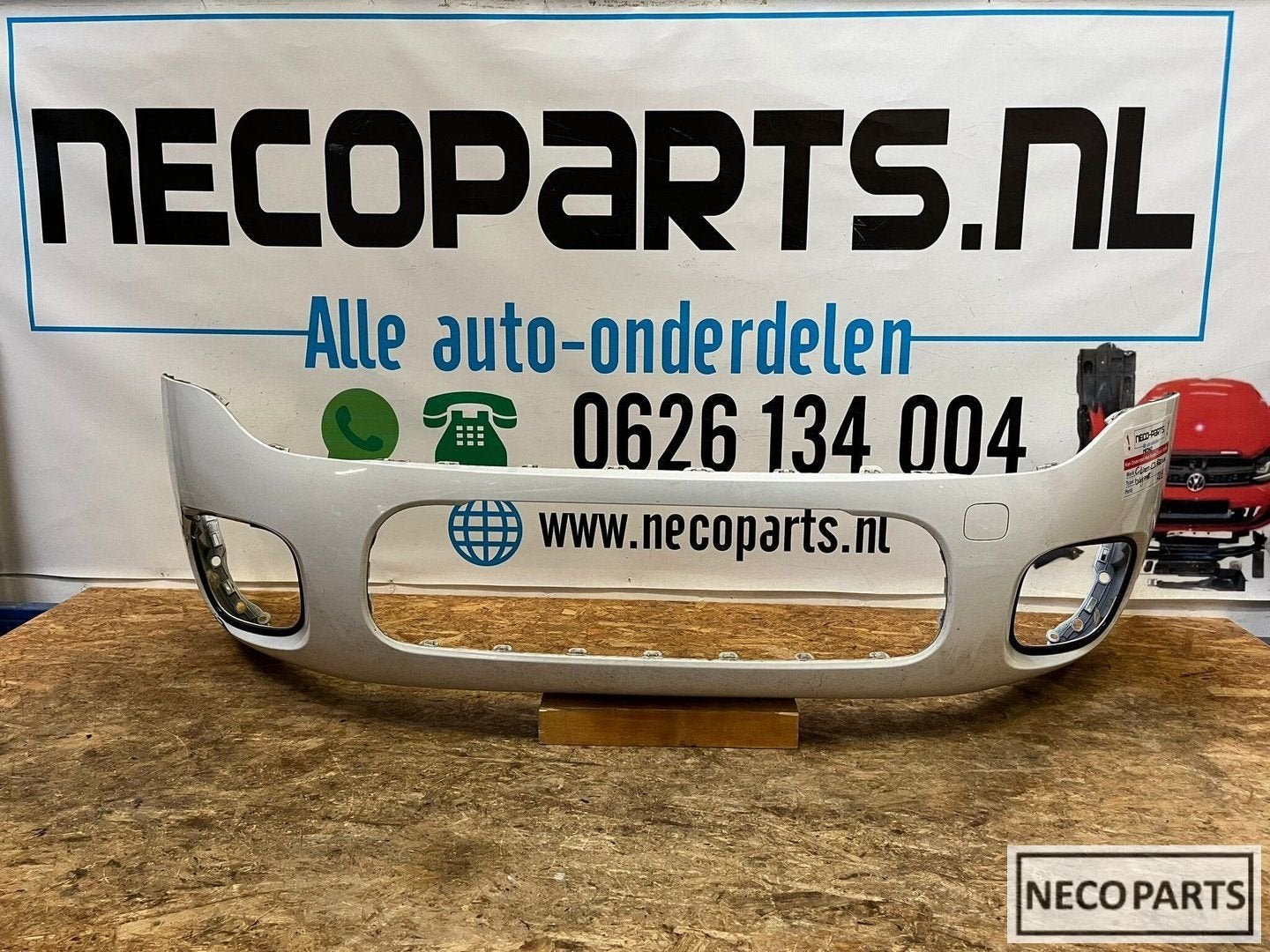 BUMPER CITROËN C3 AIRCROSS VOORBUMPER ORIGINEEL, Auto-onderdelen, Carrosserie, Achterklep, Citroën, Achter, Gebruikt, Ophalen of Verzenden
