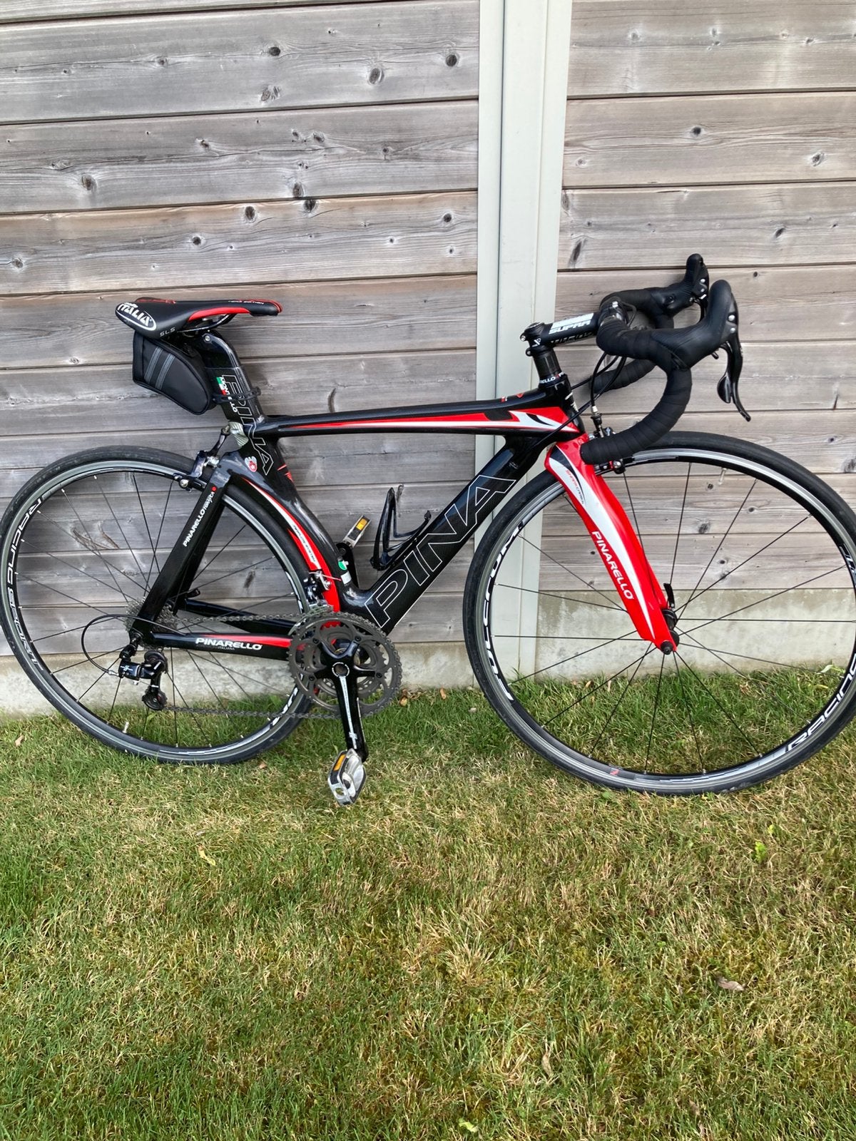 Carbon  koersfiets pinarello, Fietsen en Brommers, Ophalen, Zo goed als nieuw, Carbon