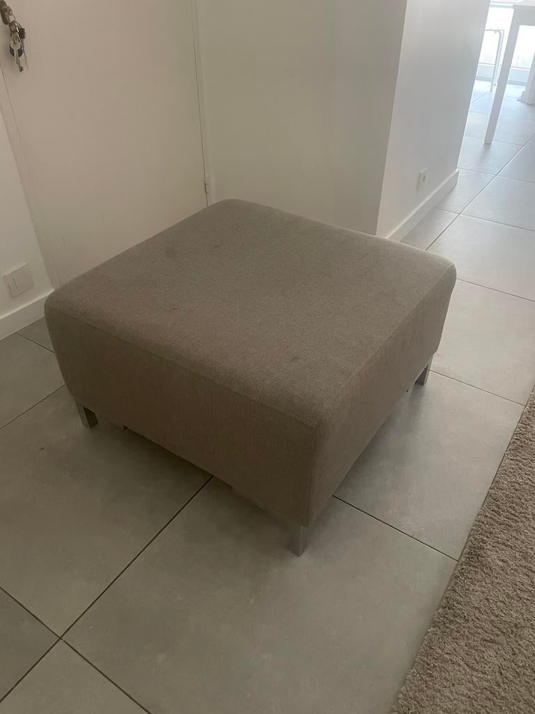 Mooie poef 75x75x45 cm, Ophalen, Zo goed als nieuw