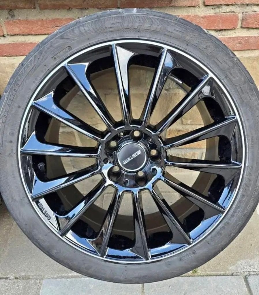 5x112 kit de jantes  19 pouces avec pneus et capteurs TPMS, Enlèvement, Utilisé, BMW