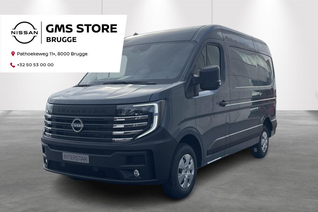 Nissan Interstar L2H2 3.5T 2,0 dCi 130 N-Connecta MY2026 met, Auto's, Voorwielaandrijving, Stof, 4 cilinders, 2500 kg