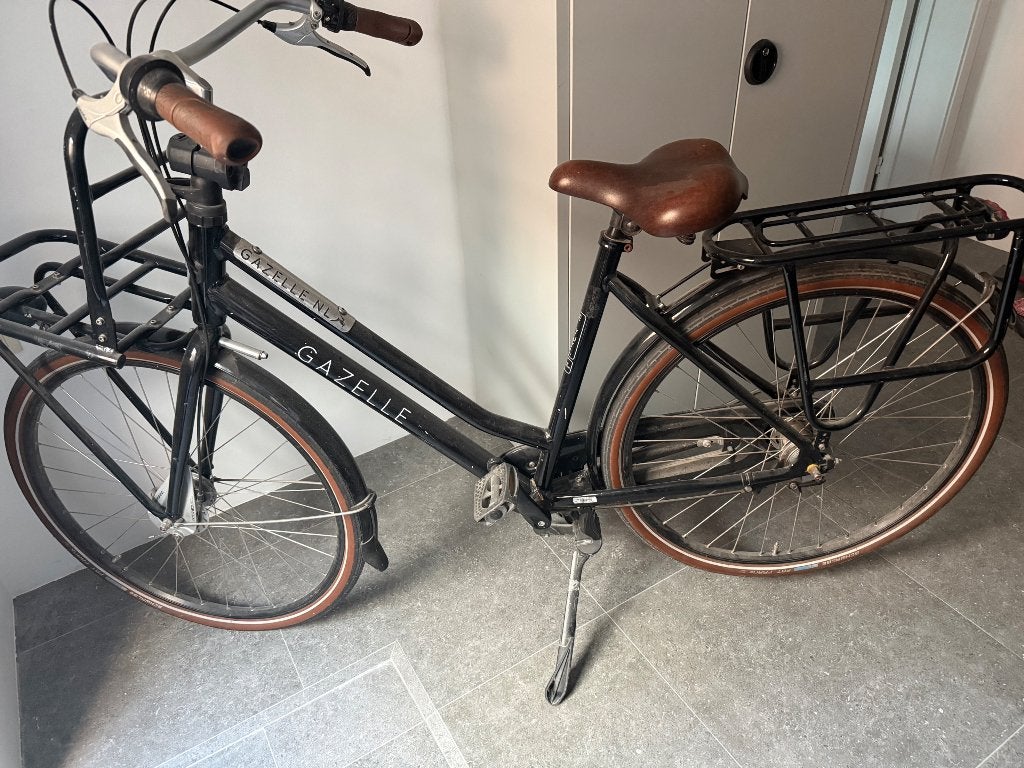 Gazelle fiets, Ophalen, (Extra) lage instap, 56 cm of meer, Zo goed als nieuw
