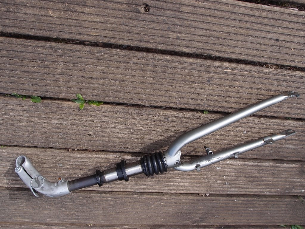 Voorvork Giant Twist geveerd, met voorbouw, Fietsen en Brommers, Fietsonderdelen, Ophalen, Gebruikt, Giant Twist, Stadsfiets