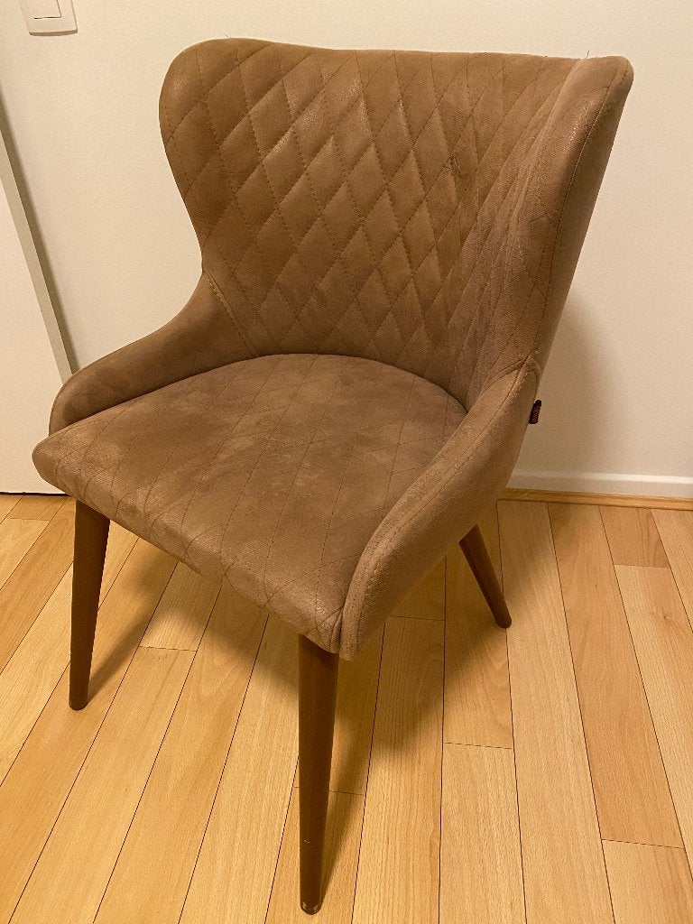Ensemble de 6 chaises élégantes et confortables, Maison & Meubles, Chaises, Brun, Enlèvement, Cinq, Six Chaises ou plus, Utilisé