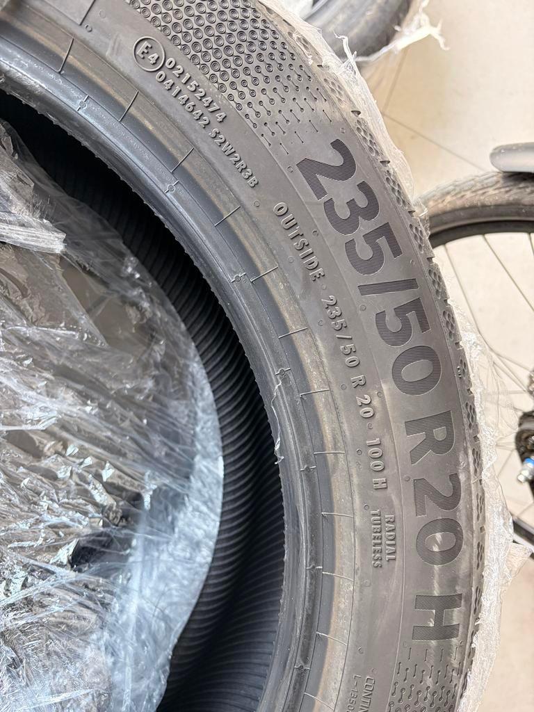 Set Continental EcoContact 7, Auto-onderdelen, Ophalen, Gebruikt, 255 mm, Band(en)