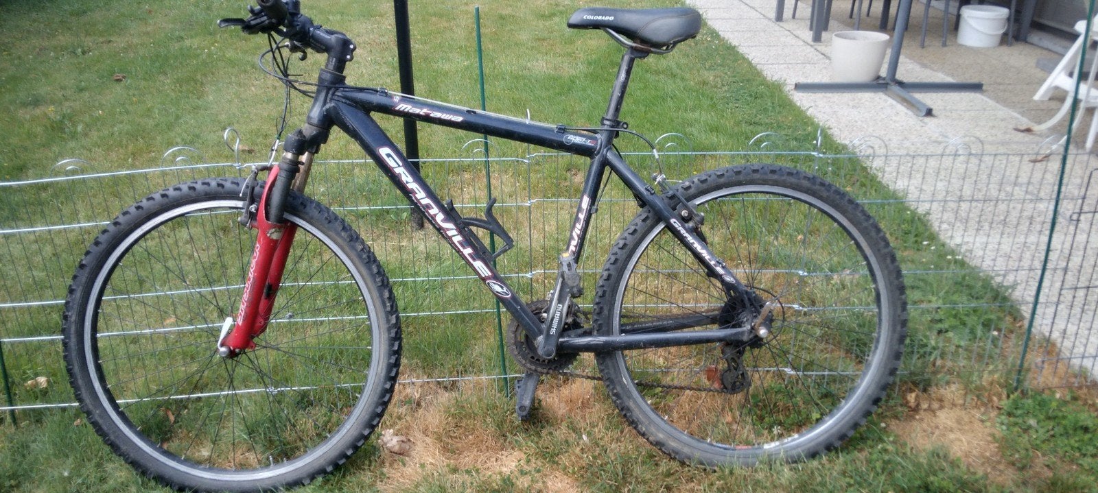 Jorgens fiets, Enlèvement