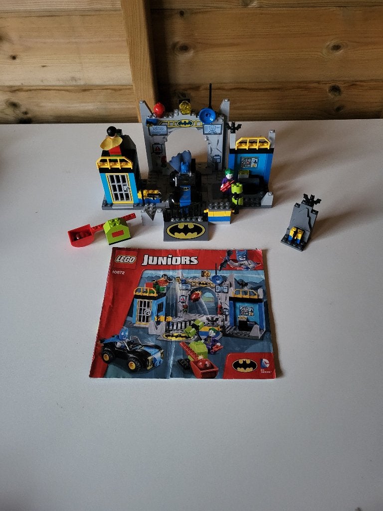 Lego junior Set 10672 - Verdedig de Batgrot, Gebruikt, Overige thema's, Lego, Ophalen of Verzenden