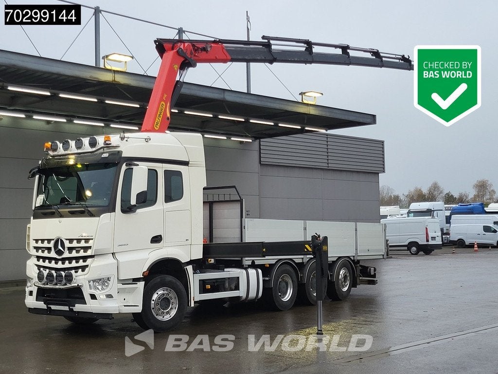 Mercedes Arocs Aroc 3653 8X4 Palfinger PK26002-EH G Kran Cra, Wit, Bedrijf, Diesel, Te koop