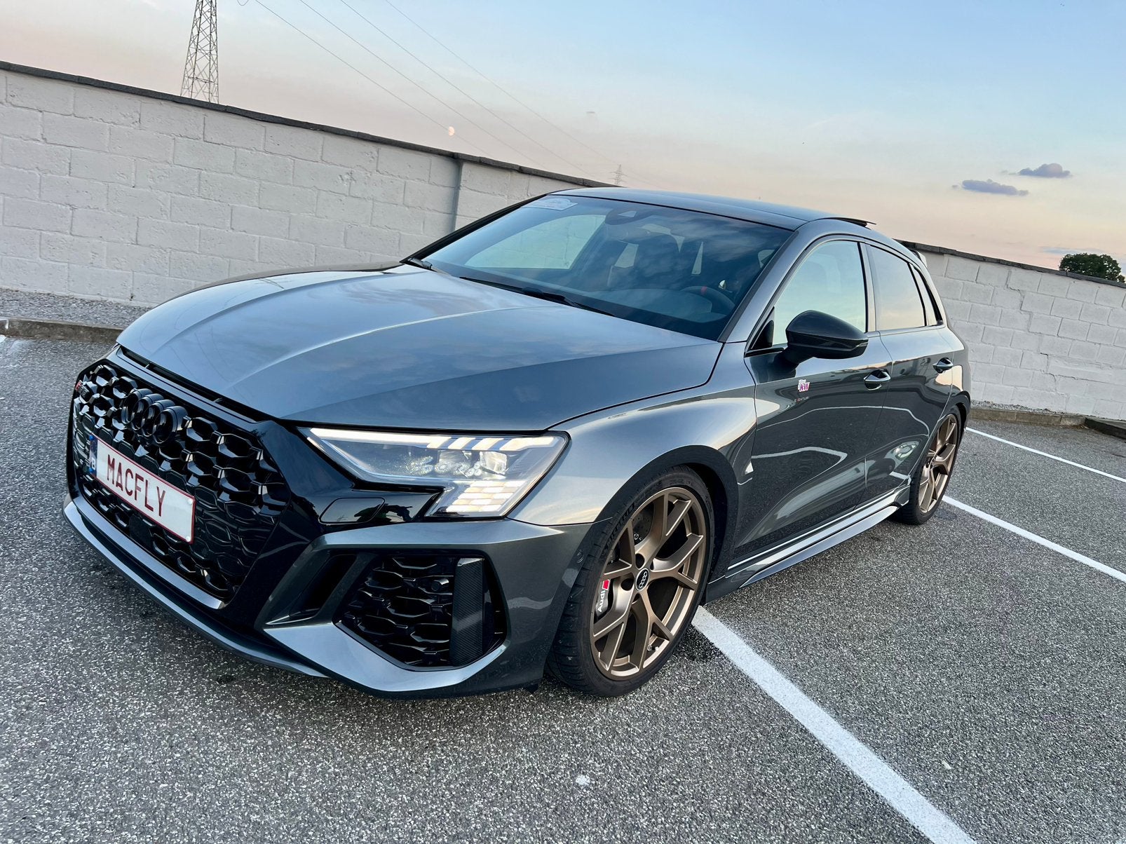 Rs3 8y 2022 Full options - pano - ceramic, Autos, Achat, 2480 cm³, Euro 6, RS3