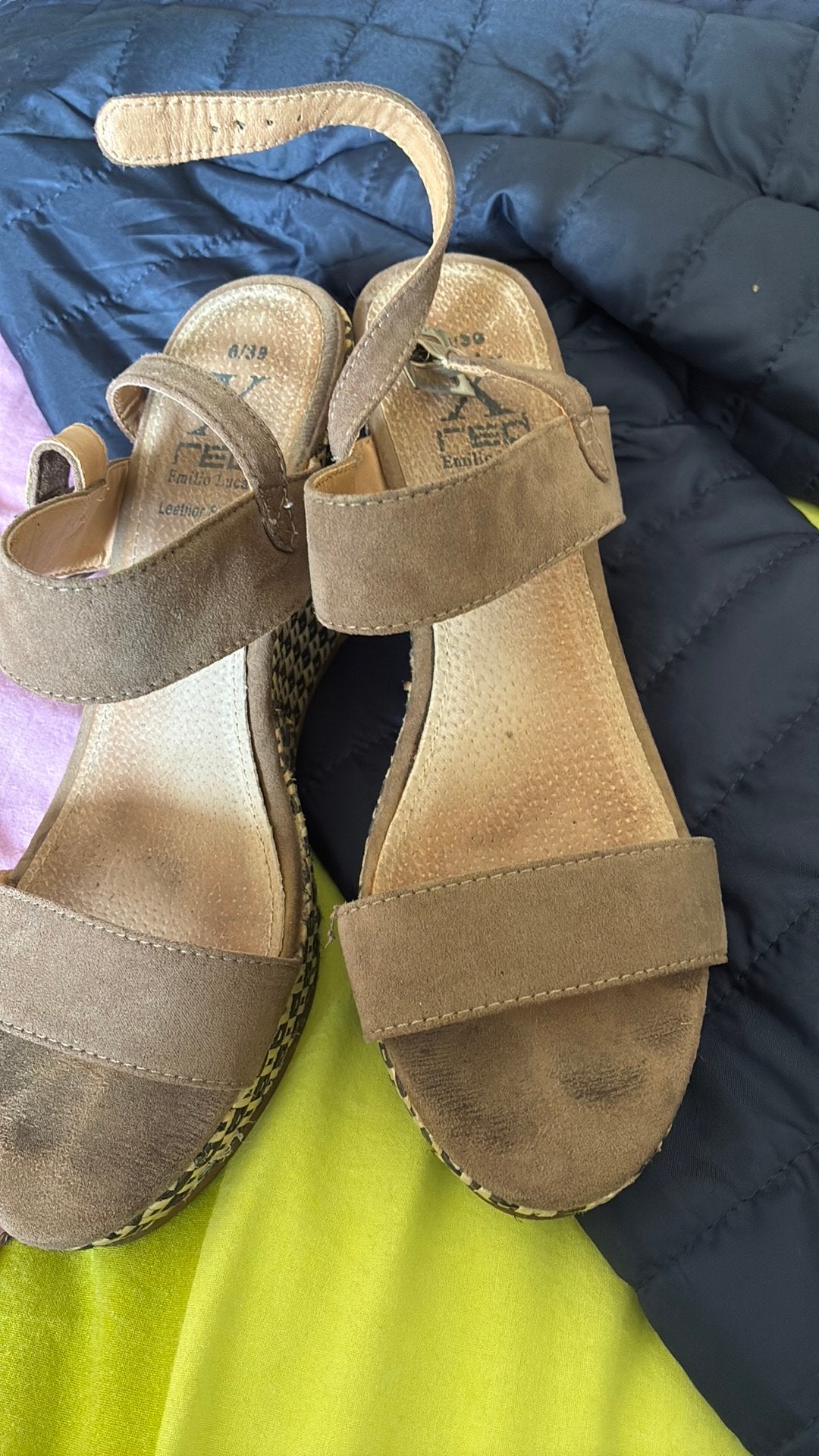 Sandalen, Kleding | Dames, Schoenen, Ophalen, Zo goed als nieuw, Beige