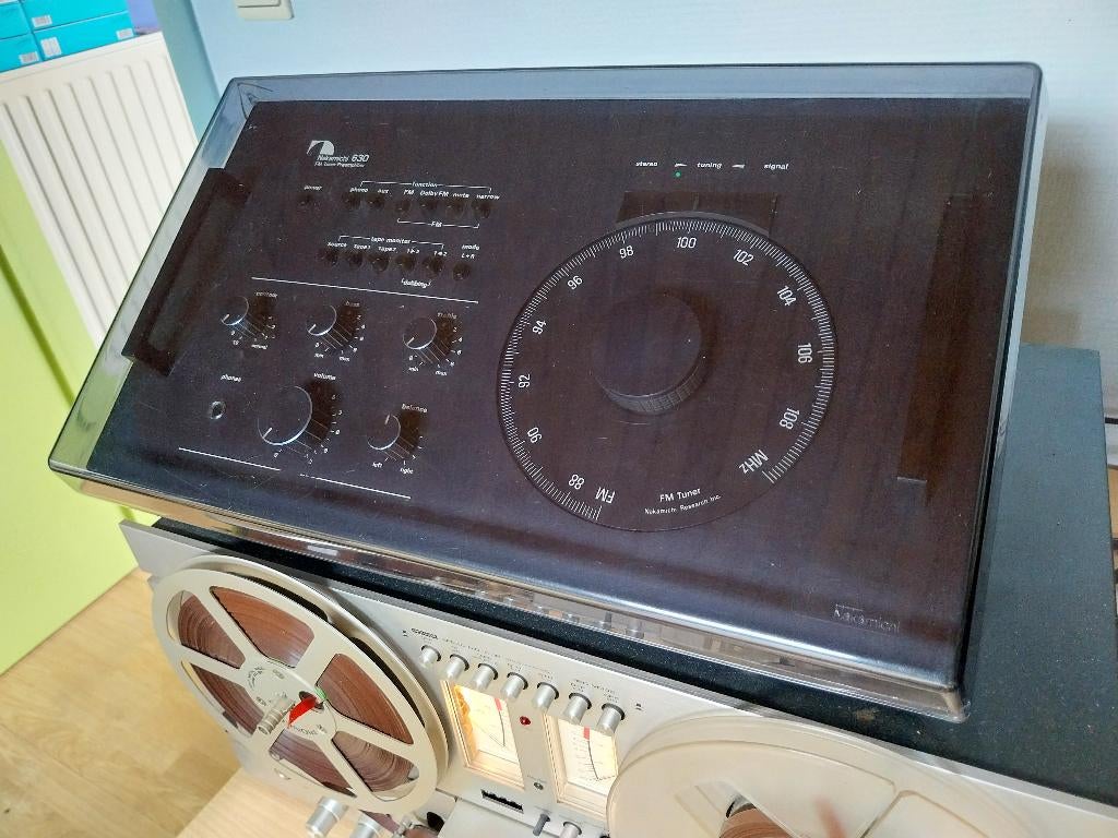 Nakamichi 630 FM Tuner Pré-ampli (1977-79) " RARE ", Enlèvement, Utilisé, Autres marques