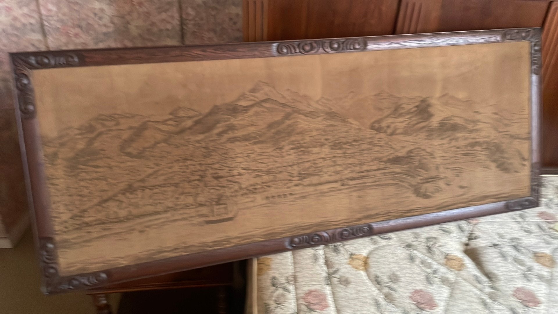 Dessin sur toile, Enlèvement, Comme neuf