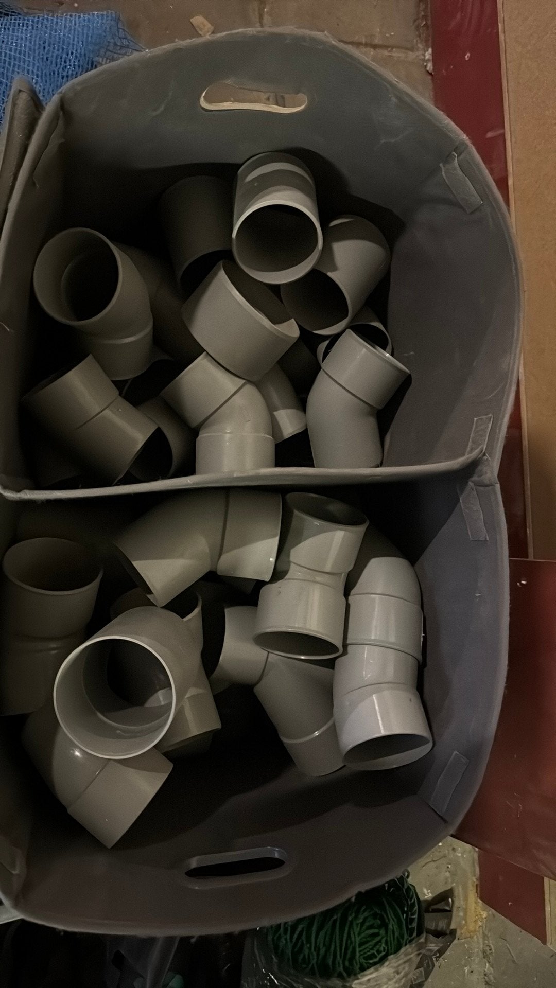 Lot PVC hulpstukken diameter 75, Bricolage & Construction, Tuyaux & Évacuations, Enlèvement, Comme neuf