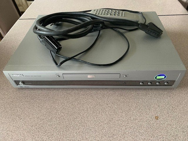 DVD speler Philips- met afstandsbediening en DVD's, Audio, Tv en Foto, DVD spelers, Ophalen, Gebruikt, Dvd-speler, Philips