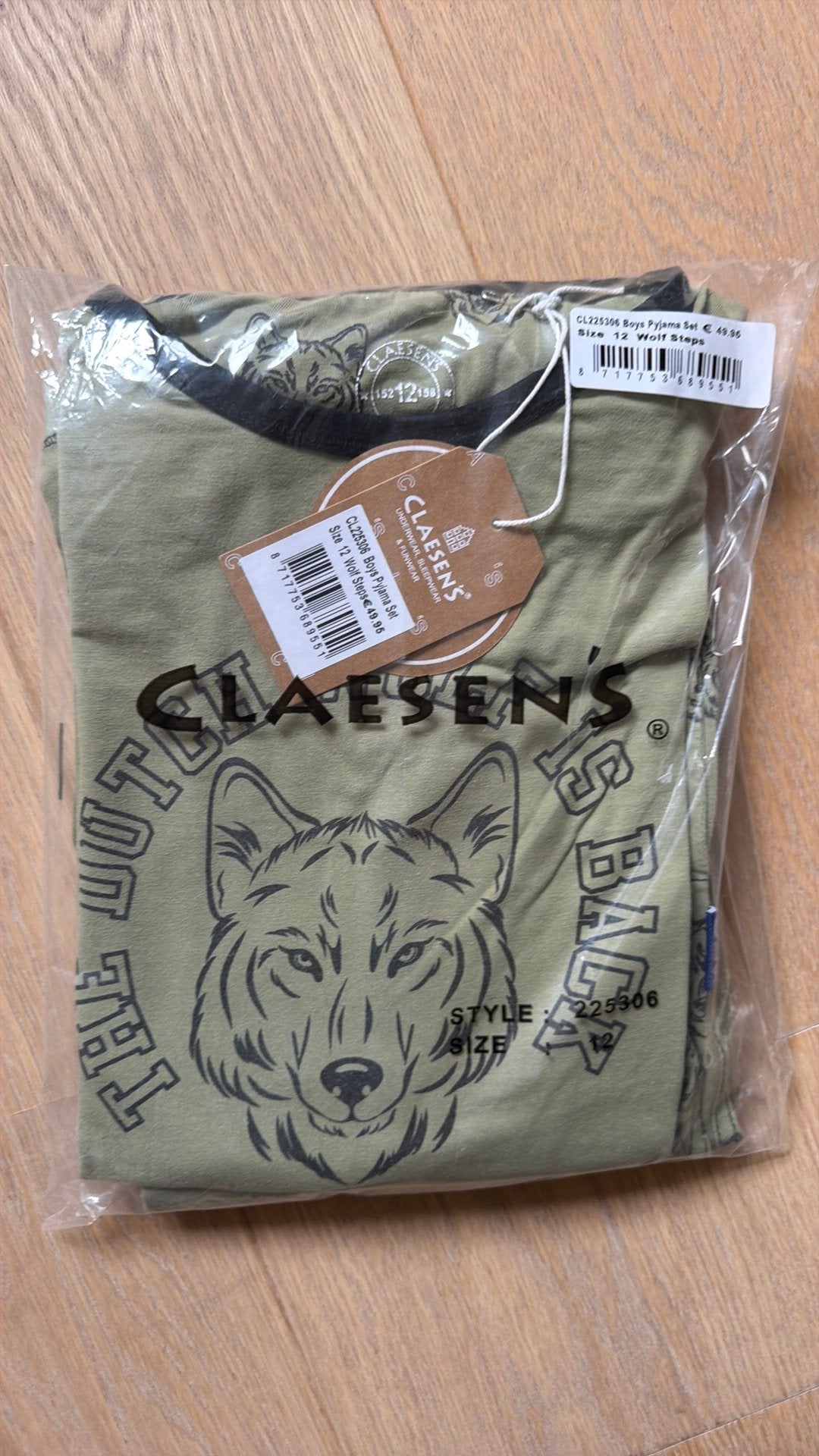 Nieuwe pyjama Claesen’s maat 12, Ophalen of Verzenden, Nieuw, Jongen, Nacht- of Onderkleding