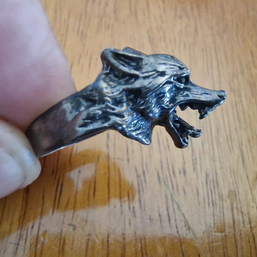Bague Wolf, Enlèvement ou Envoi, Argent, Argent