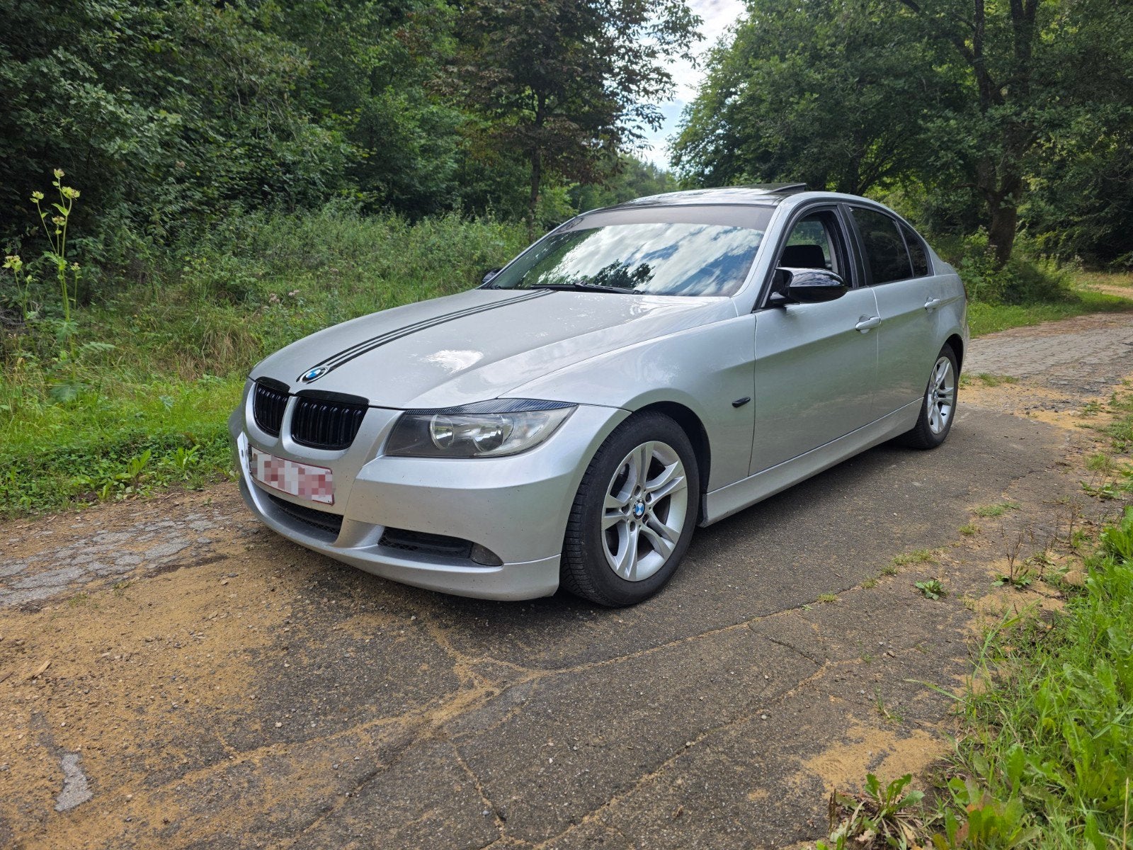 bmw e90 318d, Autos, Argent ou Gris, Achat, 4 portes, Boîte manuelle
