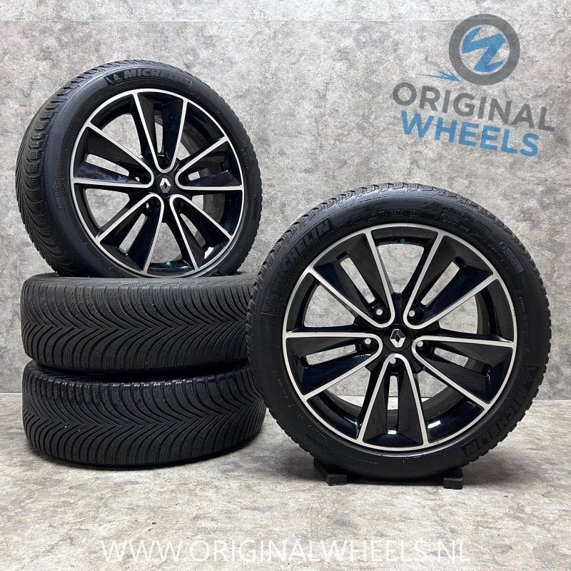 17 inch originele Bose velgen + winterbanden Renault Megane, Autos : Pièces & Accessoires, Pneus et Jantes, Pneus hiver, -, 17 pouces
