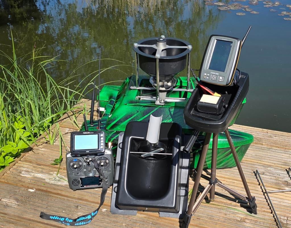 Big Dropper voerboot, Ophalen, Haak