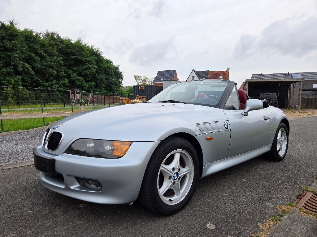 BMW Z3 1.9i Roadster – 140 pk – Airco – Garantie - Oldtimer, Auto's, Euro 2, Achterwielaandrijving, 4 cilinders, Cabriolet
