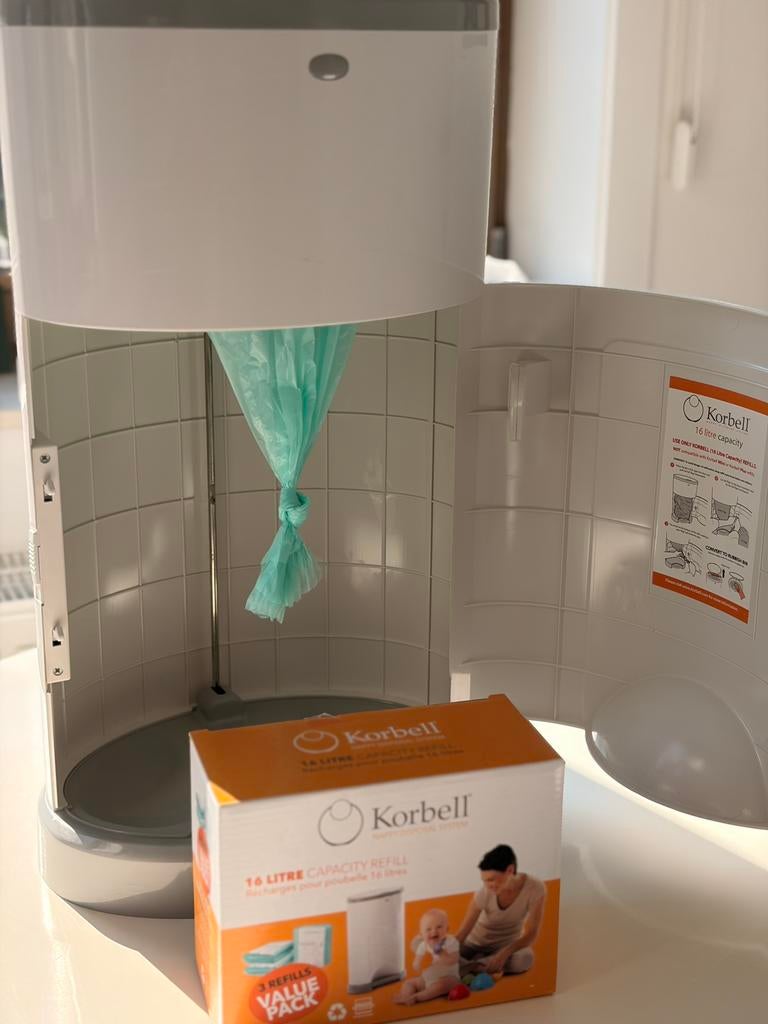 Luieremmer Korbell 15 liter, Enlèvement, Utilisé