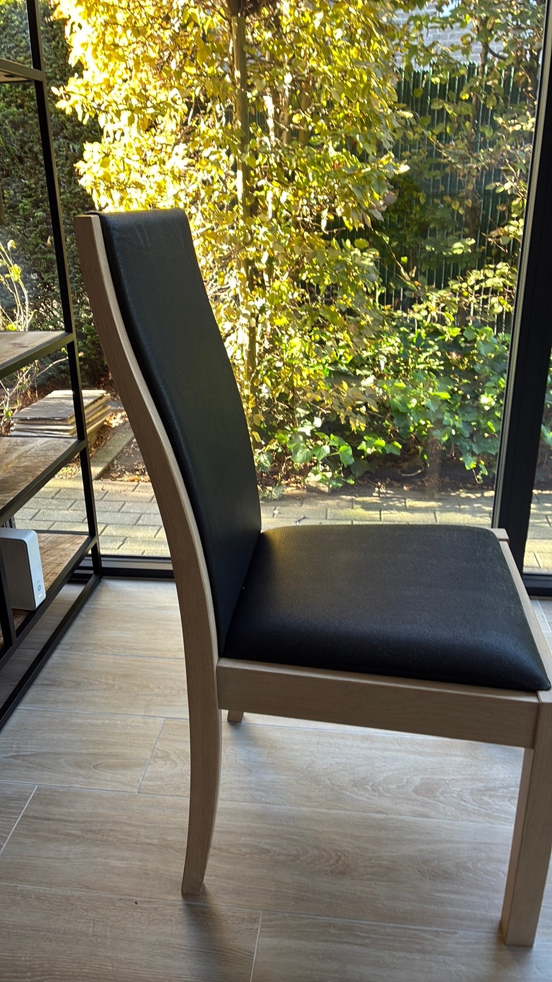 Eettafel stoelen, Ophalen, Hout, Gebruikt, Zwart