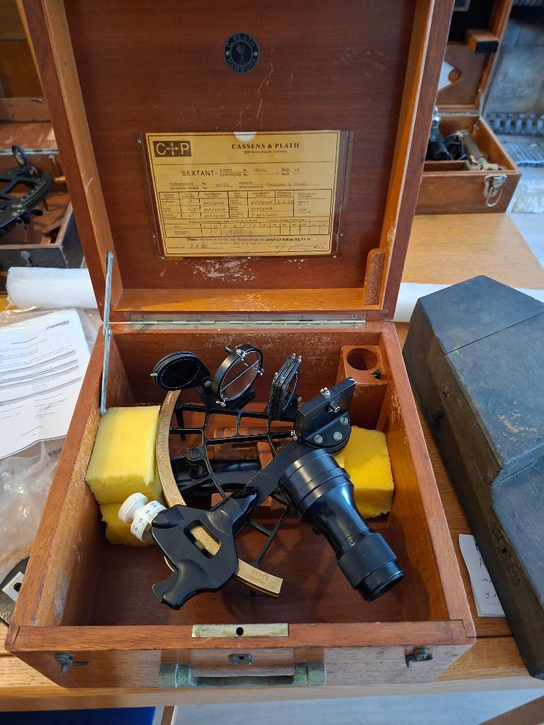 Sextant, Verzamelen, Scheepvaart, Ophalen of Verzenden, Gebruikt, Motorboot of Zeilboot, Overige typen