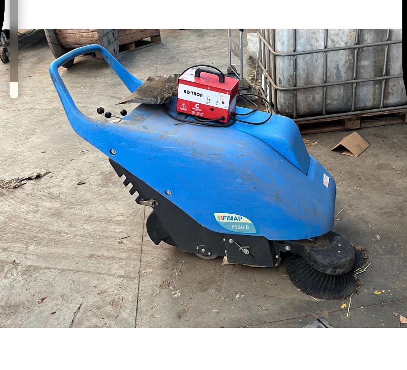 : FIMAP FS50 B veegmachine, Ophalen, Gebruikt
