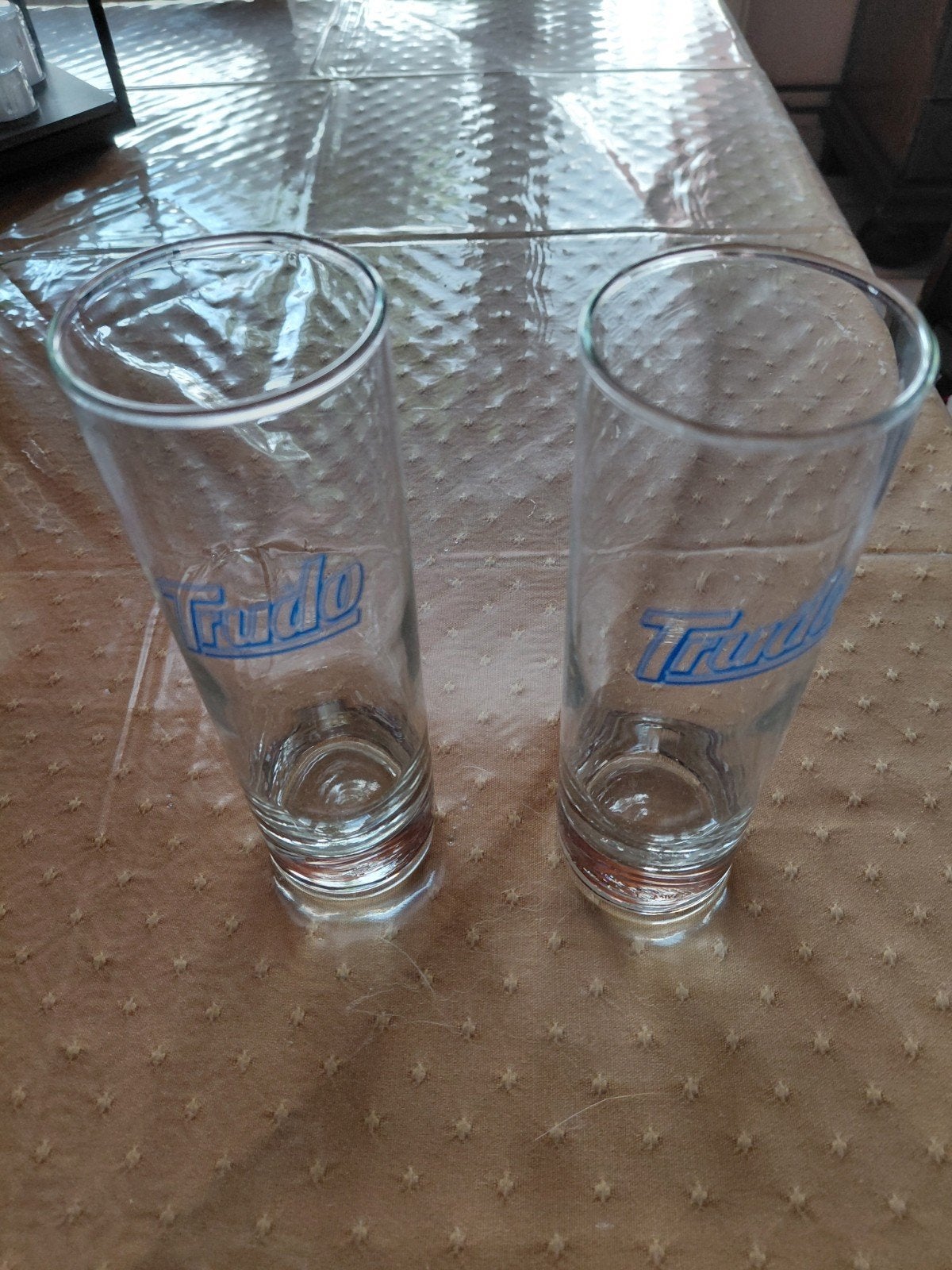 2 long drinks glazen.Trudo., Ophalen