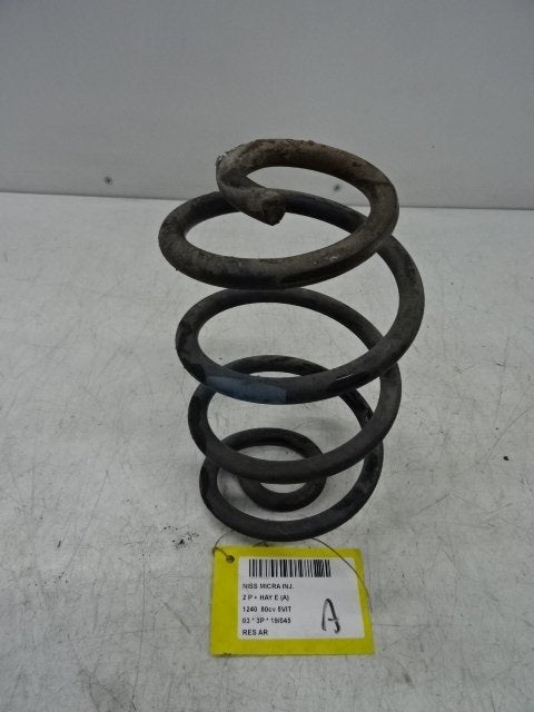 RESSORT DE SUSPENSION ARRIERE Nissan Micra (K12), Autos : Pièces & Accessoires, Utilisé, Nissan