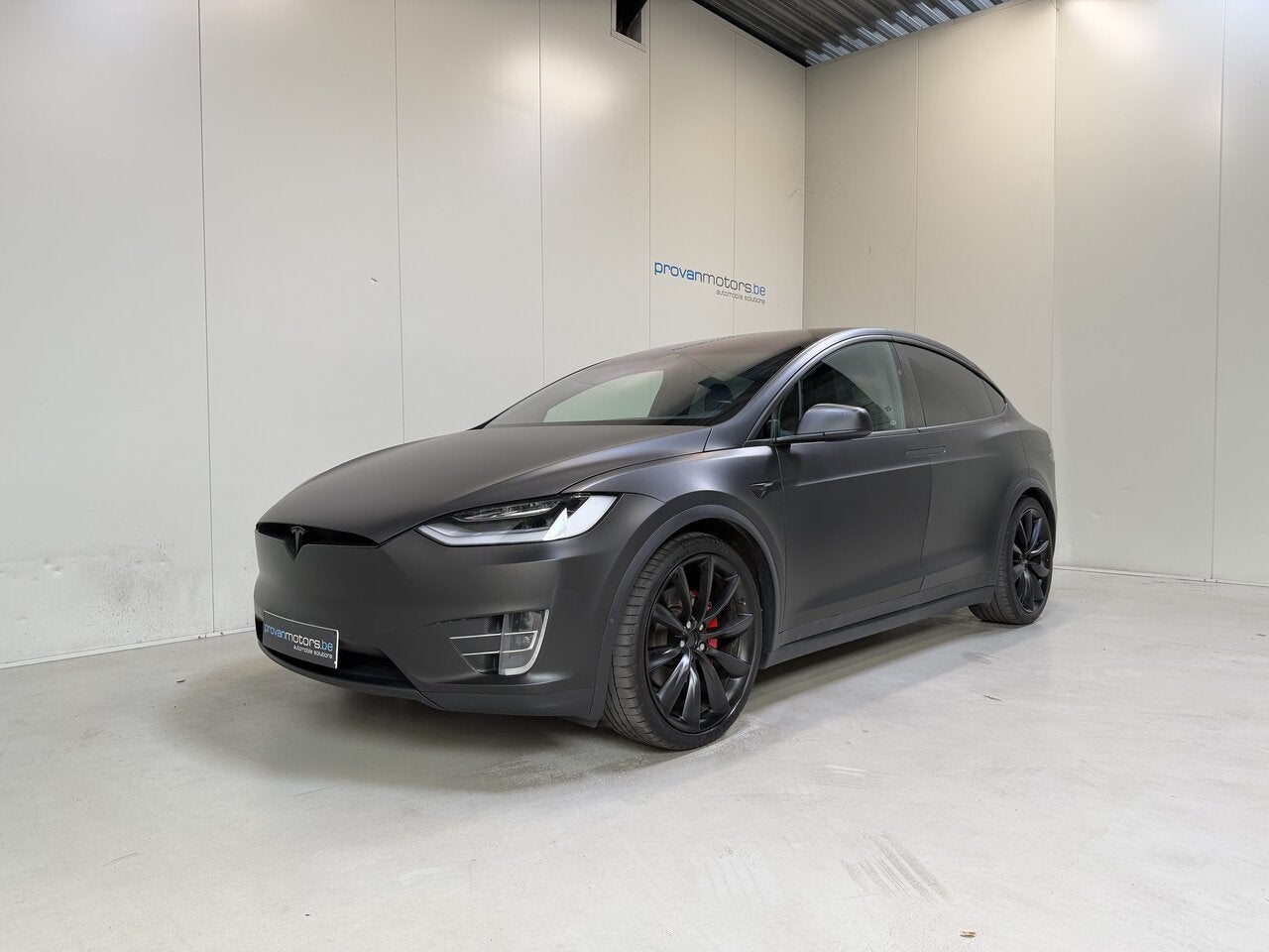 Tesla Model X Long Range 100 kWh AWD - 5 PL - Bose - 460 KM, Auto's, Tesla, Model X, Zwart, 0 kg, Zwart