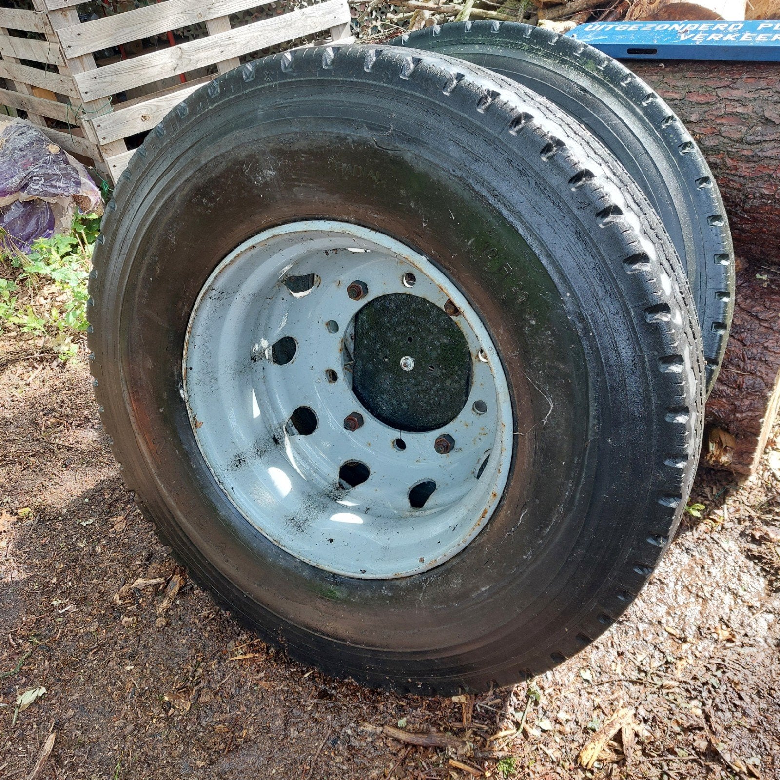 Vrachtwagen velgen voor banden 12R 22.5 X, Auto-onderdelen, Banden en Velgen, Ophalen, Vrachtwagen, Banden en Velgen