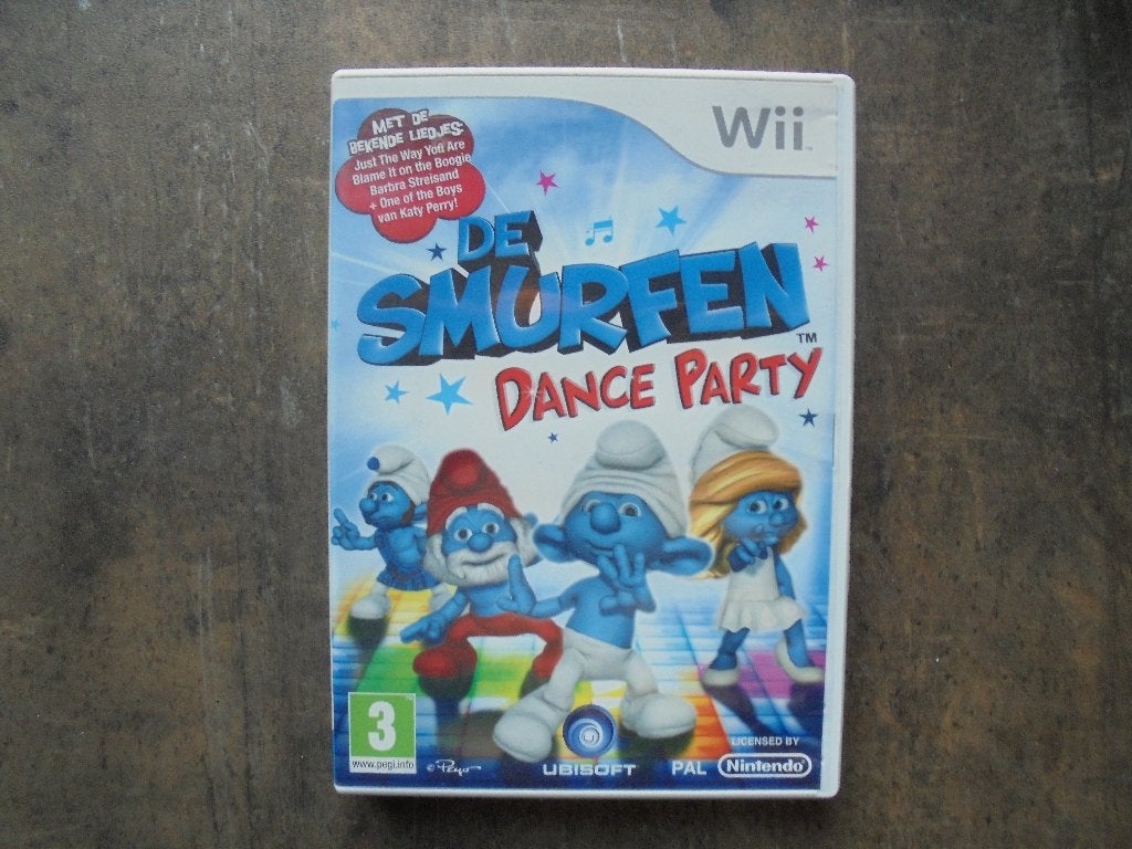 De Smurfen Dance Party voor Wii (zie foto's), Consoles de jeu & Jeux vidéo, Enlèvement ou Envoi, Musique, Utilisé, À partir de 3 ans