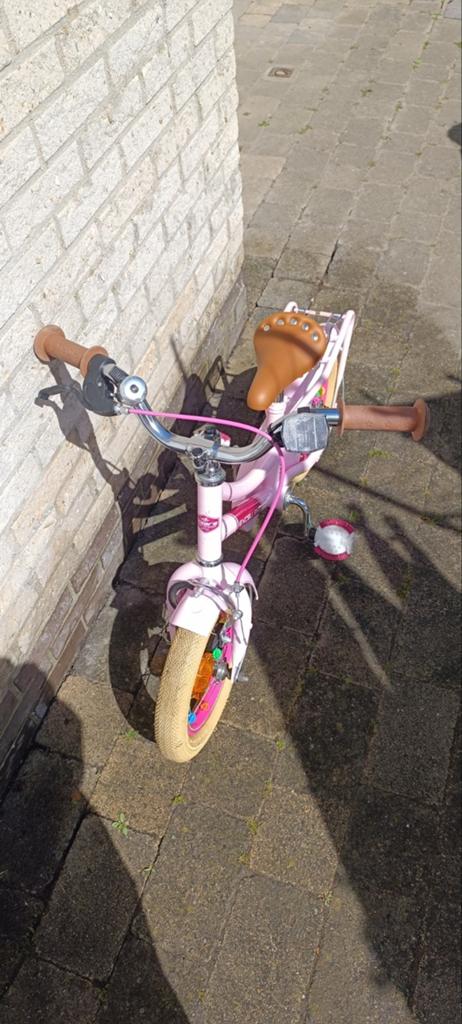 Kinderfiets volare excellent 12", Fietsen en Brommers, Fietsen | Driewielers, Verstelbare zitting, Ophalen
