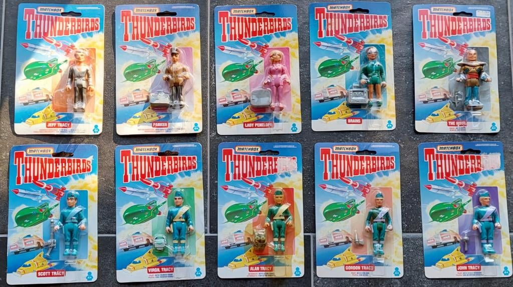 Boîte d'allumettes Thunderbirds (9 pieces), Collections, Enlèvement ou Envoi, Neuf