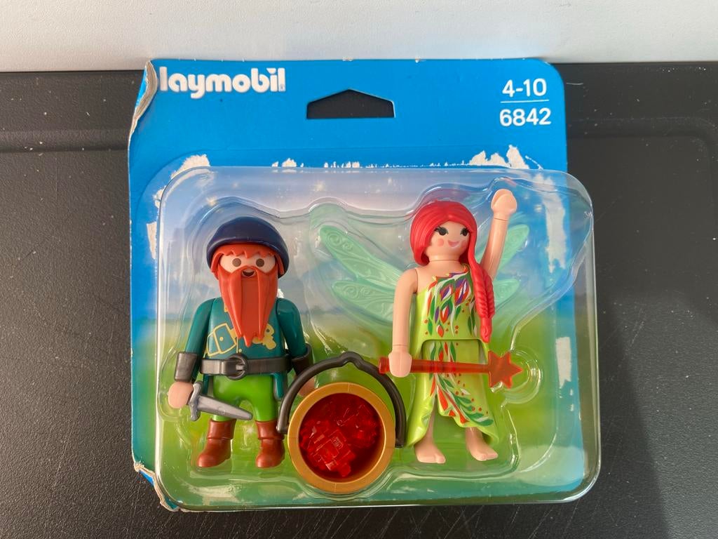 Playmobil 6842 elf en dwerg, Kinderen en Baby's, Ophalen of Verzenden, Zo goed als nieuw