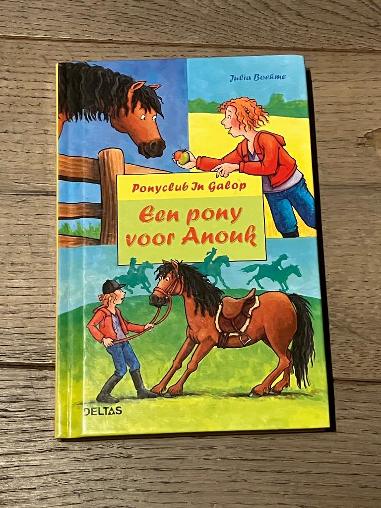 Ponyclub in galop - Een pony voor Anouk, Boeken, Ophalen of Verzenden, Zo goed als nieuw, Fictie algemeen