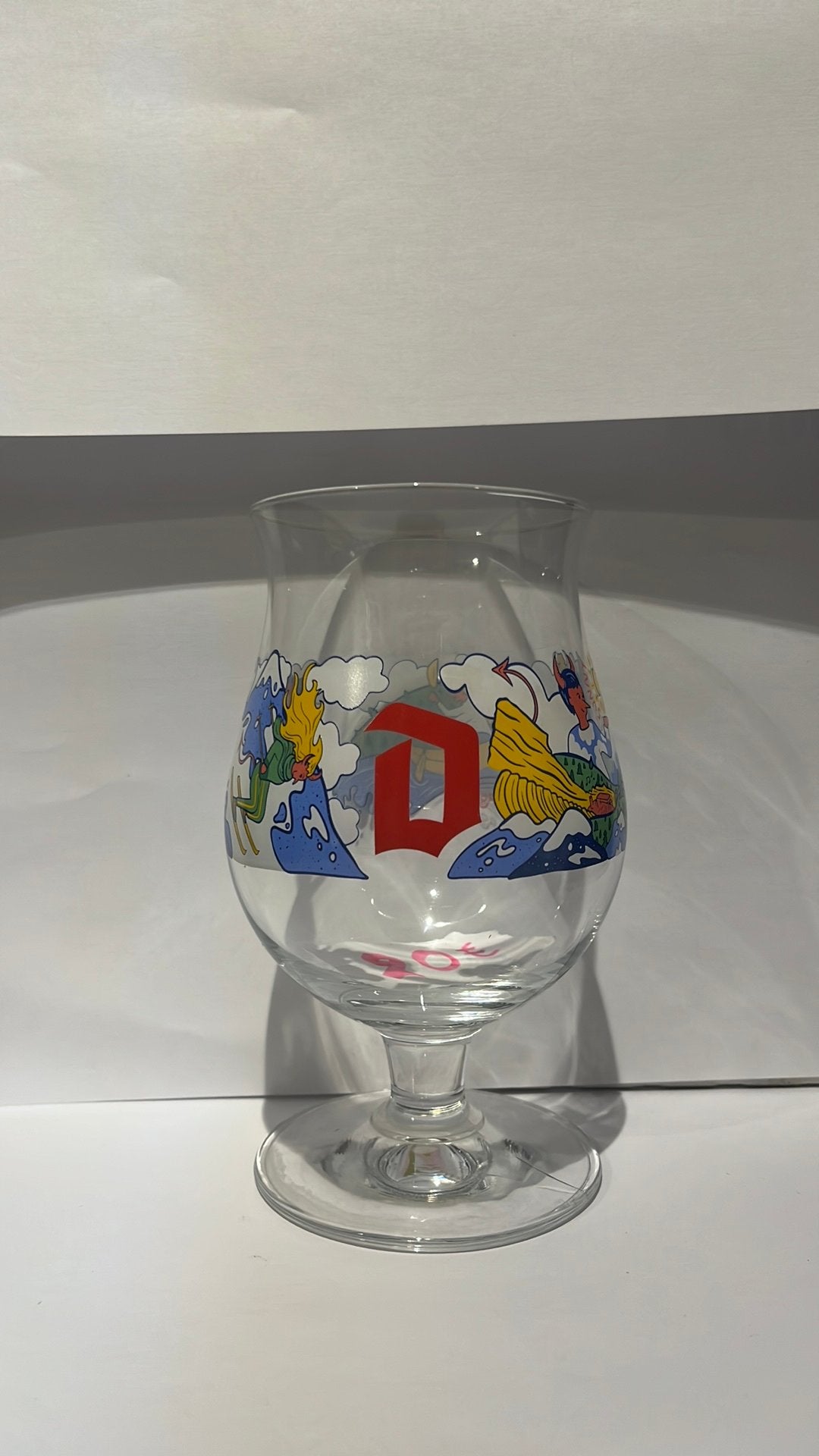 Duvel glas colorado, Verzamelen, Ophalen of Verzenden, Zo goed als nieuw, Duvel