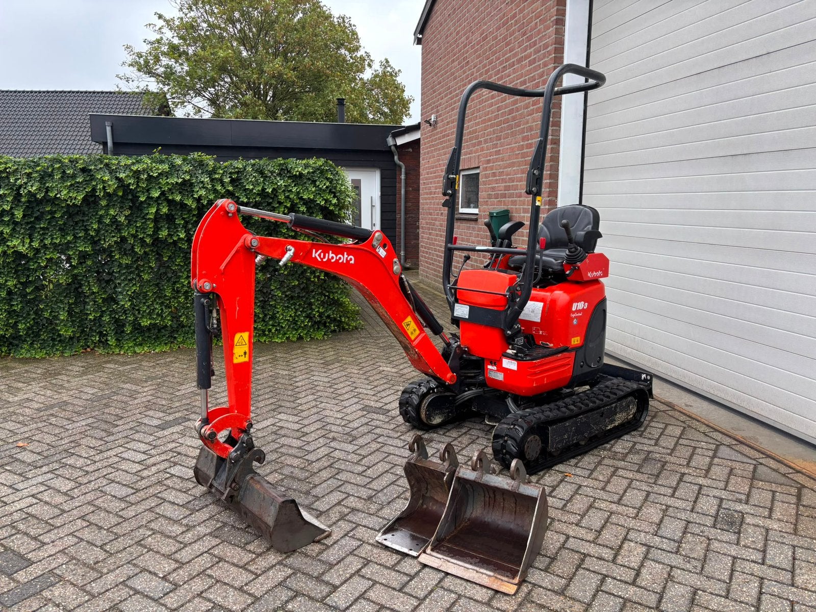 Kubota U10-3 Servo!! Minigraver Graafmachine, Enlèvement