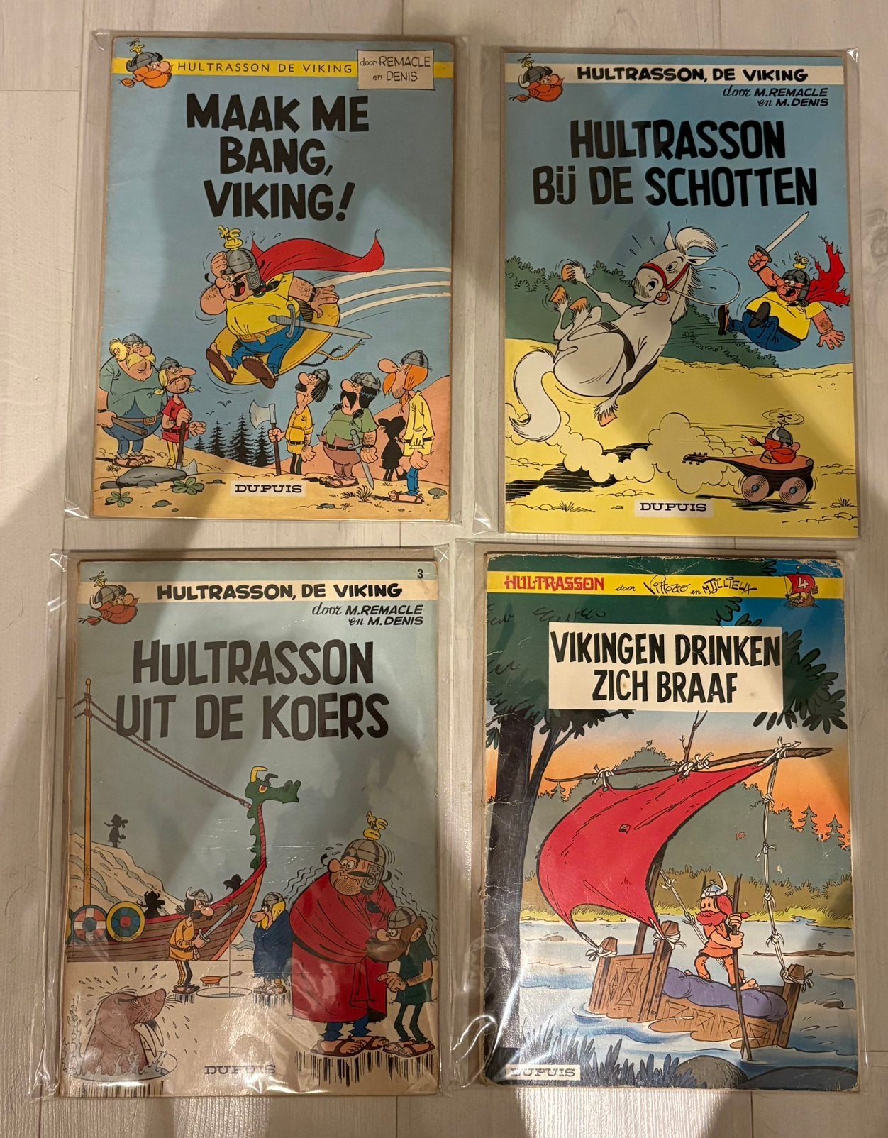 Hultrasson - complete reeks 4 delen, Verzenden, Zo goed als nieuw