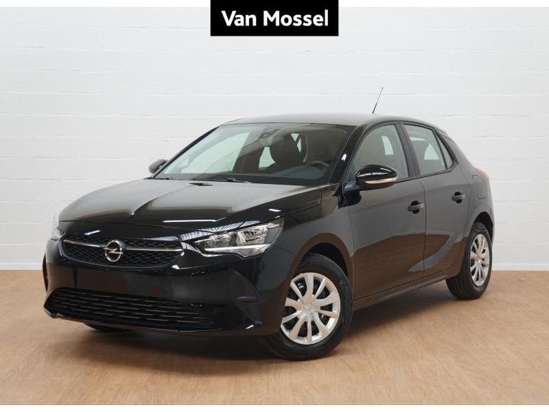 Opel Corsa 1.2 55kW S/S Edition, Auto's, Voorwielaandrijving, Stof, 1055 kg, Zwart