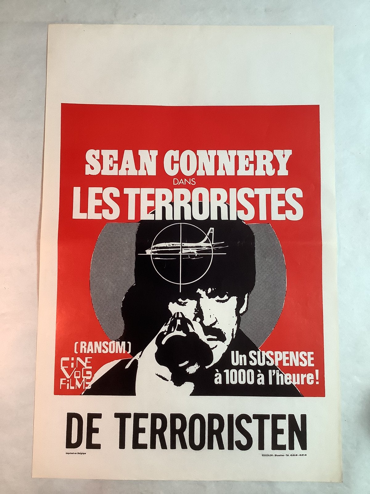 RANSOM   FILMPOSTER   36-54 cm, Ophalen, Zo goed als nieuw