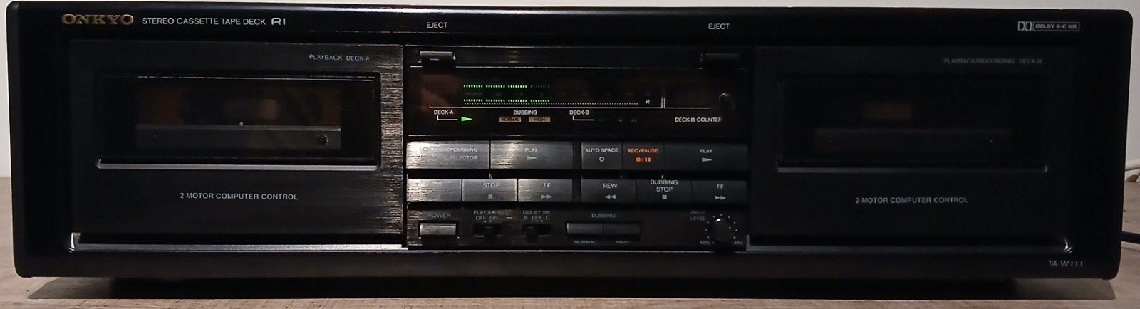 Onkyo TA-W111 Stereo Cassettedeck – In Uitstekende Staat!, Enlèvement