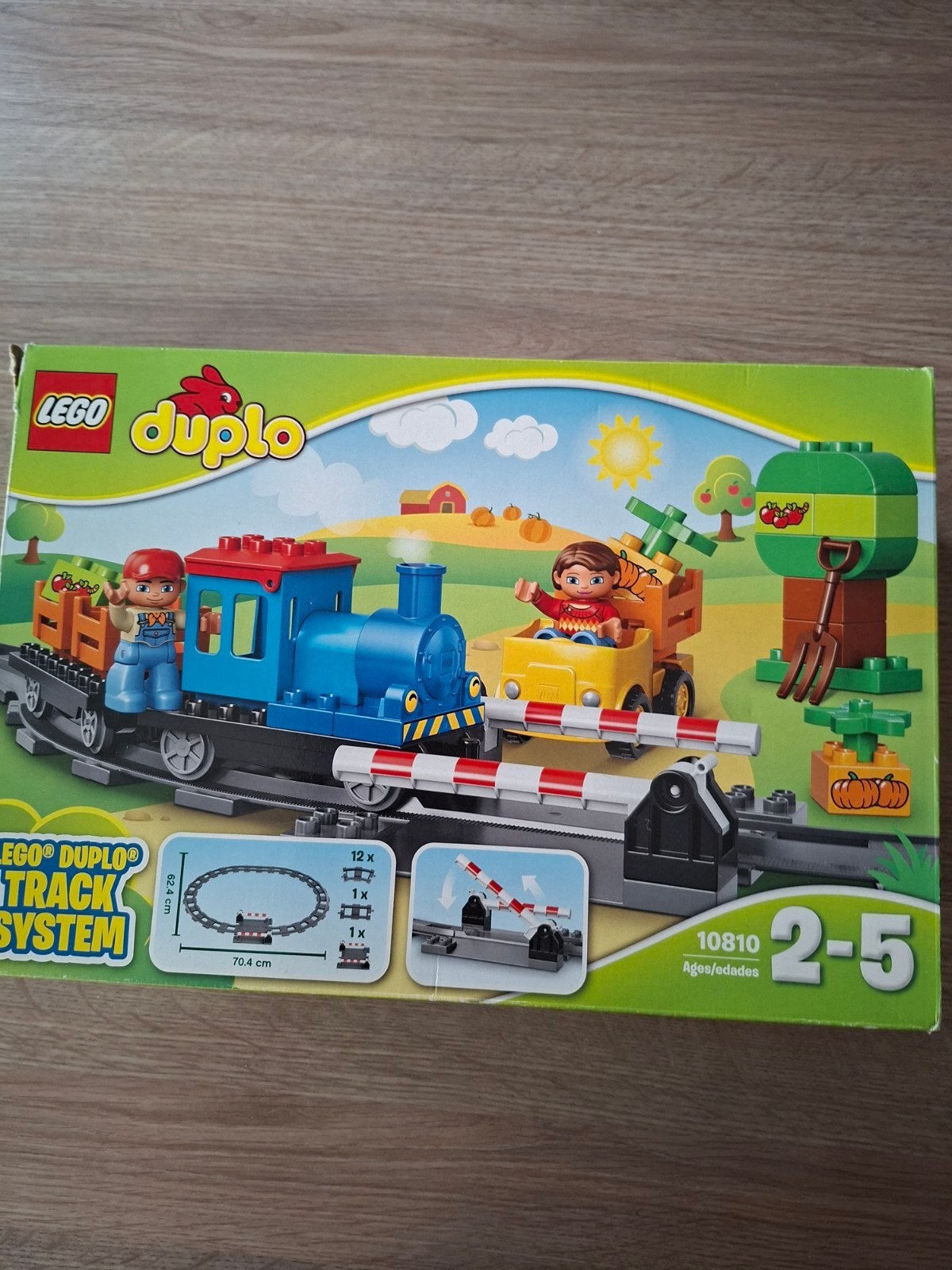 Lego duplo trein, Ophalen, Inclusief instructies, Zo goed als nieuw, Duplo