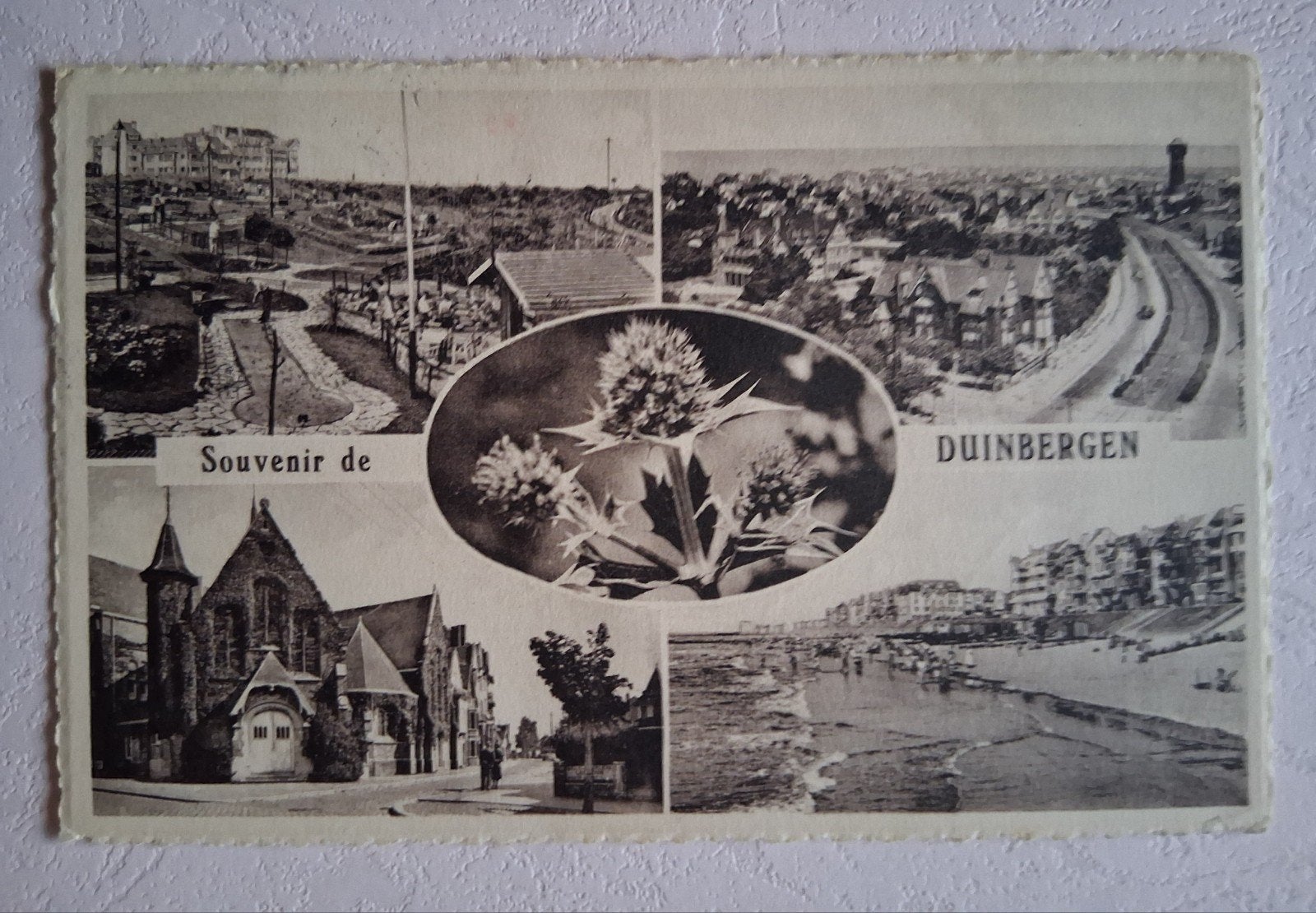 vintage Postkaart Duinbergen, Enlèvement ou Envoi